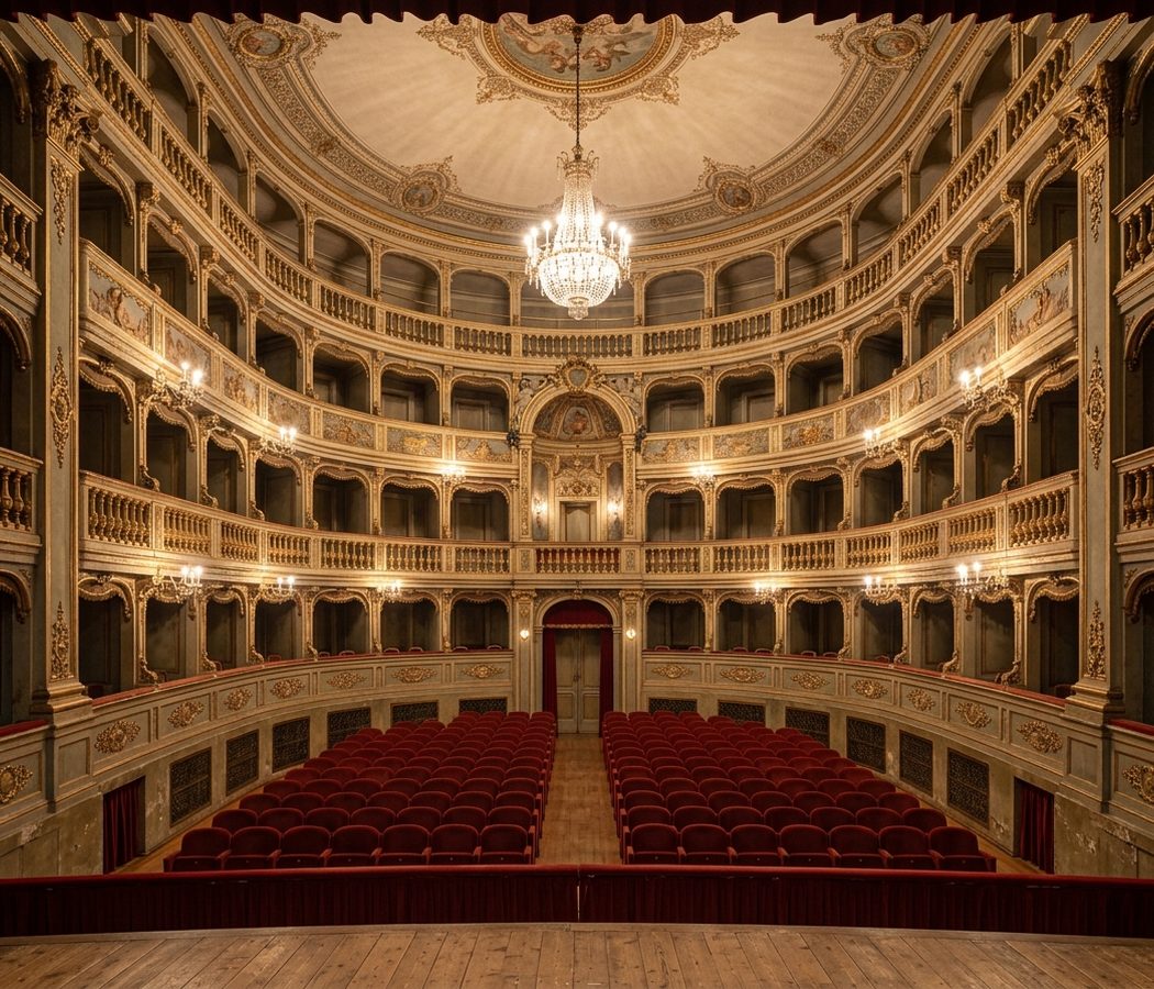 Teatro Scientifico Bibiena en Mantua